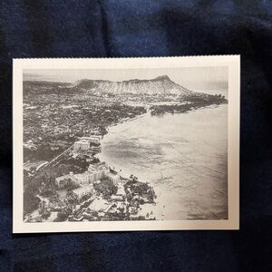 Monochrome Coastal Art Postcard Print